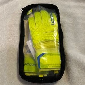 NWT REUSCH SIZE 7 Lime/Safety Yellow Goalie Gloves